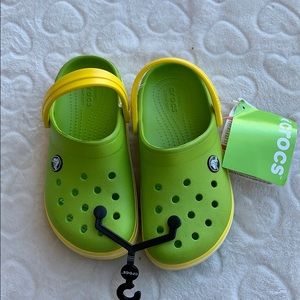Brand new/ kids crocs crocband clog sz:C10